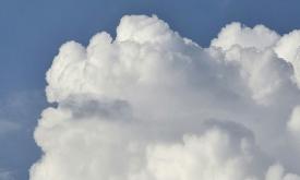 fluffy white clouds-against a blue sky. Photo by Harsha Fonsi on Unsplash